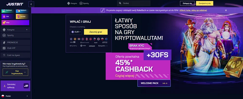 justbit crypto casino